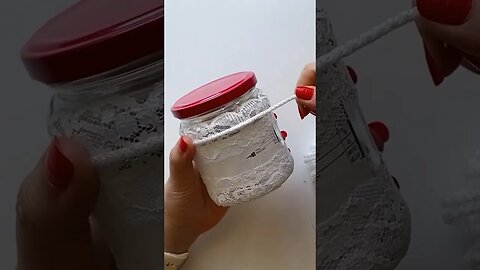 DIY 👍 Simple glass JAR recycling IDEA | Kitchen decor