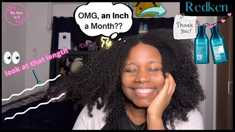 2 Month Update: I Grow An Inch a Month w/ Redken Extreme Length| Waist Length Hair