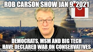 Rob Carson Show Jan 9, 2021 PT 1 BEFORE FB/TWITCH SHUTDOWN