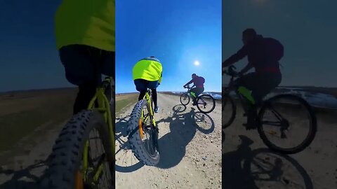 Spring Ride with INSTA360 X3 back mount | #shorts