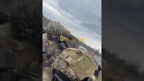 Бегство под русской артиллерией/Fleeing under Russian artillery