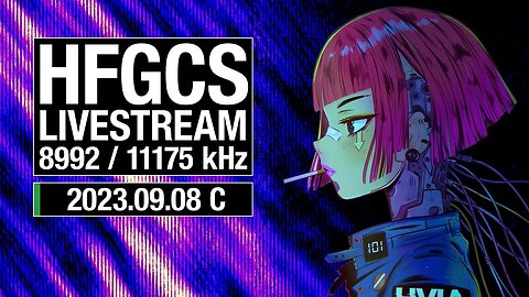 HFGCS Livestream (Emergency Action Messages on 8992 kHz and/or 11175 kHz)