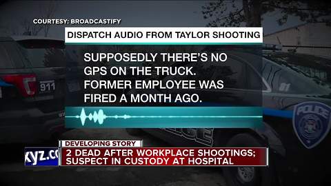 2 dead after workplace shootings, suspect in custody