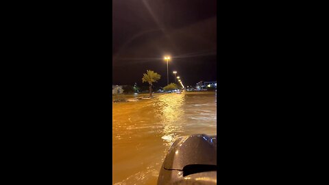 Dubai heavy rain video