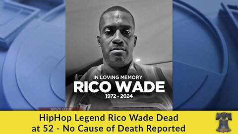 HipHop Legend Rico Wade Dead at 52 - No Cause of Death Reported