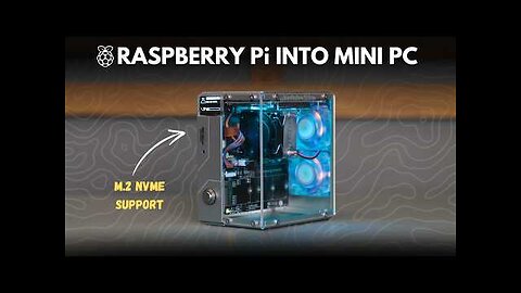 Turns Your Raspberry Pi 5 into a Mini PC | Pironman 5