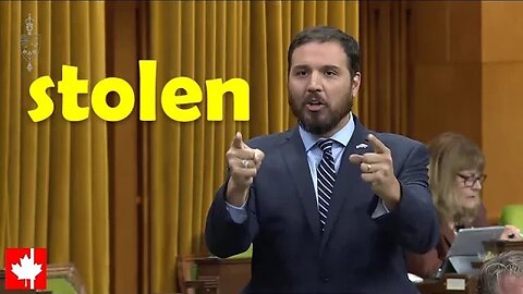 "The only thing being STOLEN from our country is the prosperity that should be given to Canadians"