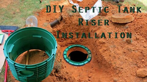 Easy DIY Septic Tank Riser Installation *Save Money