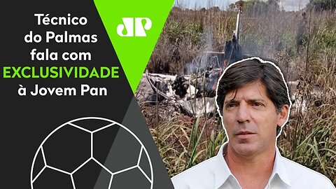 EXCLUSIVO: "Os atletas choraram muito" Técnico do Palmas fala após queda de avião