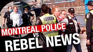 RAW: Montreal Police RAID Rebel News Airbnb,10-hour standoff ensues