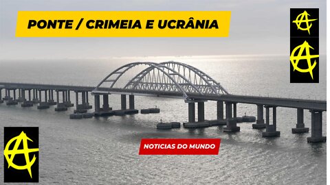 PONTE da CRIMÉIA sabe que CRIMÉIA É UCRÂNIA Ataques com DRONES indicam TESTES das DEFESAS RUSSA