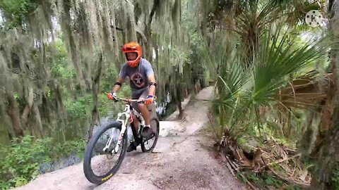 Carter Rd mountain bike trails - Tortoise and the Hare, Your Mom, Poop Chute