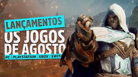 Os principais lançamentos de games de AGOSTO 2023