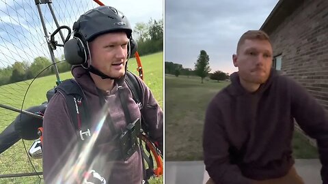 Day 2, 3 and 4 at a paramotor school in Arkansas