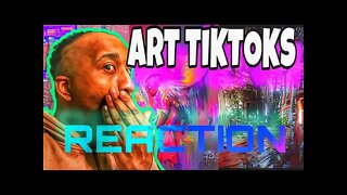 Artist Reacts to Art Tiktoks Compilation #1