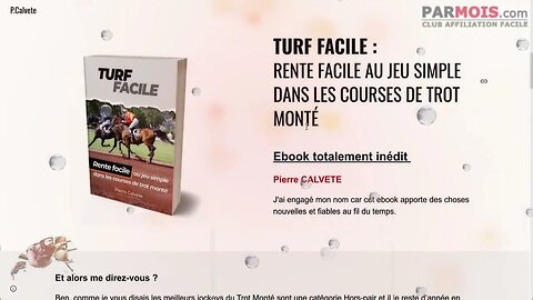 Turf facile 1 clic pour trouver les grosses cotes