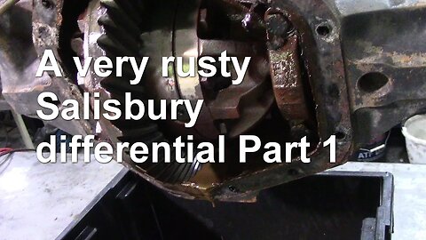 A very rusty Salisbury Axle Part 1