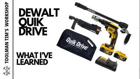 DEWALT AUTO- FEED SCREW DRIVING SYSTEM - I Love It Even More