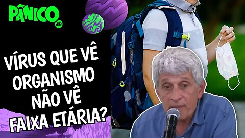 Dr. Stefan Ujvari: 'O COVID-19 COMPROMETE POUCO AS CRIANÇAS, MAS NÃO AS ISENTA DE COMPLICAÇÕES'