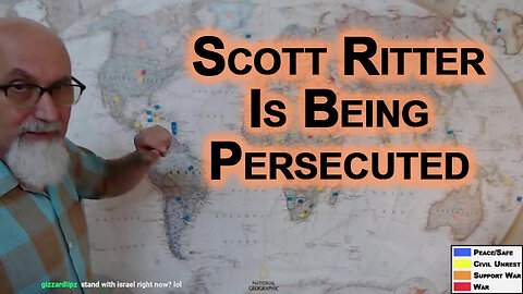 Scott Ritter Is Being Persecuted [See Links to My Article & Ritter’s 2006 Iraq Confidential Speech]