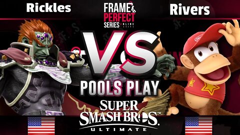 FPS3 Online - Rickles (Ganondorf) vs. Rivers (Diddy Kong) - Ultimate Top 64 Qualifier