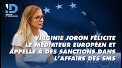 Virginie Joron félicite le Médiateur européen et appelle à des sanctions dans l’affaire des SMS(1)