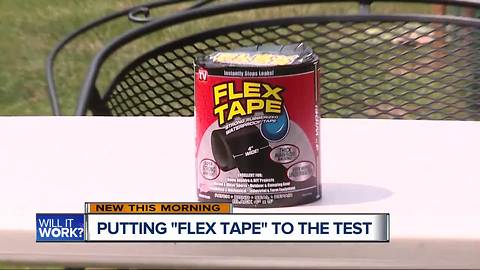 Will it work? Putting Flex Tape to the test