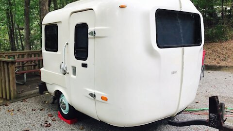 Vintage Camper Remodel - Before and After