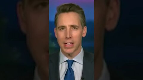 Senator Josh Hawley gives FIERY response to Trump's indictment by Manhattan Grand Jury