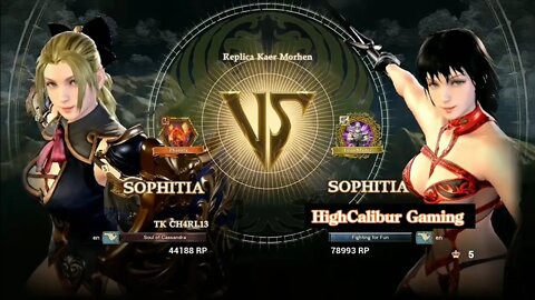 SoulCalibur VI: Sophitia vs. Sophitia