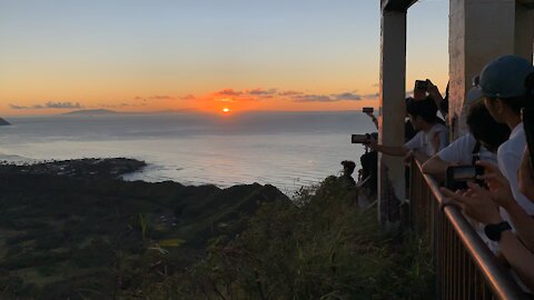 Sunrise in Hawaii