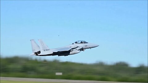 Japan Air Self-Defense Force F-15J Eagles Take Part in RED FLAG-Alaska 21-2