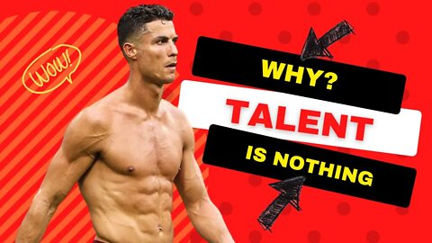 Cristiano Ronaldo Motivational Quote│What IsTalent? 🔥💪│Short Video│#shorts #quote #motivationalvideo