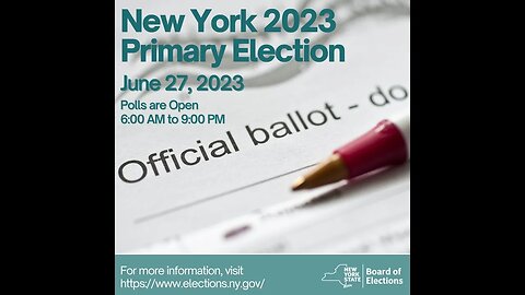 NYC Primary Results 6-27-2023