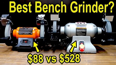 Best Bench Grinder? Let’s Settle This! Harbor Freight Bauer vs JET, Hercules, Rikon, Shop Fox, Delta