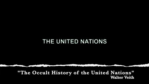 The United Nations Is Lucifarian! Walter Veith 2013