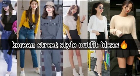 Korean street style outfit ideas 2022 🔥 / korean street fashion / best korean girls fashion