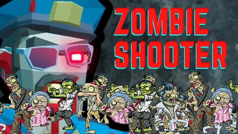 Zombie Shooter 1 Gameplay (Not a retro game) Satisfying| Crazy Games. Rampage on baretta 92 #shorts