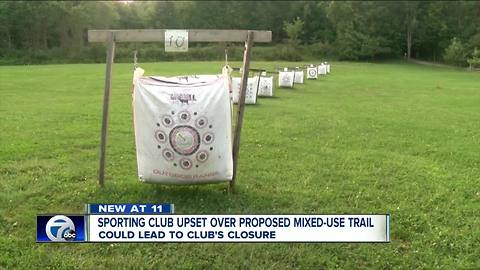 Sporting club upset over proposed mixed-use trail