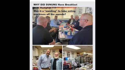 Why Did Gov Sununu Meet W/ Hampton NH? Was It To Keep Voting Machines?