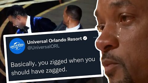 Universal Takes Shot At Will Smith & Chris Rock Oscars Slap