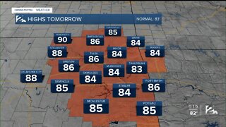 Monday 6pm Weathercast