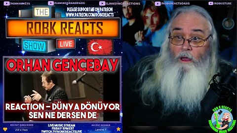 ORHAN GENCEBAY Reaction - DÜNYA DÖNÜYOR SEN NE DERSEN DE 86 Version - First Time Hearing - Requested