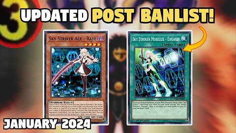 BROKEN AGAIN! Sky Striker Deck Profile! | Post January 2024 Banlist