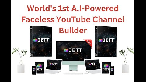 Jett app review | Worlds 1st A.I-Powered Faceless YouTube Channel Builder