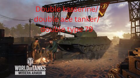 Two times the content! Double type 79 ace tanker on kasserine map