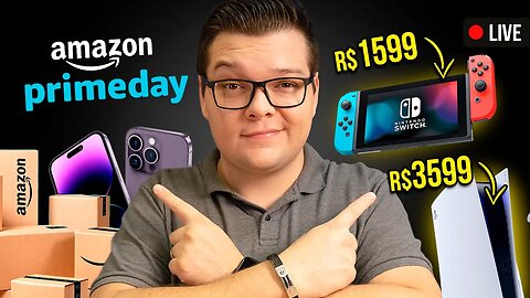 CAÇA OFERTAS PRIMEDAY! PS5, NINTENDO SWITCH e MUITO MAIS SUPER EM CONTA!