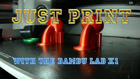 JustPrint with the Bambu Lab X1 - a Story in Timelapses