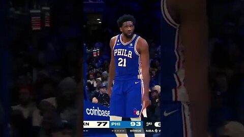 Embiid sucking it up (Nba Clipz)#shorts