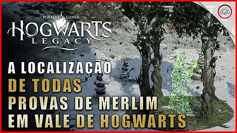 Hogwarts Legacy, A localização de todas as provas de Merlim em Vale de Hogwarts | Super-Dica